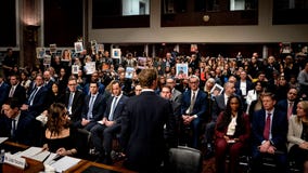 Videos: Zuckerberg grilled, stands and apologizes during child safety hearing before Senate