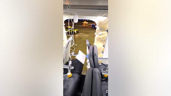 Missing piece of Alaska Airlines door found: NTSB