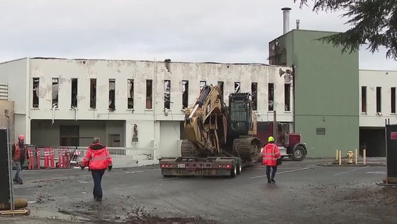 Investigators work to find cause of Los Altos Christmas fire as demolition project begins