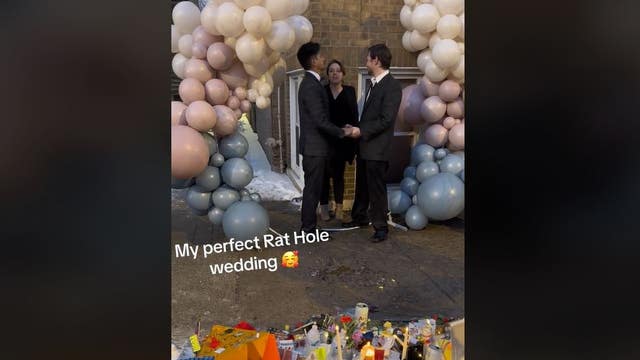 Wedding at the Chicago Rat Hole goes viral