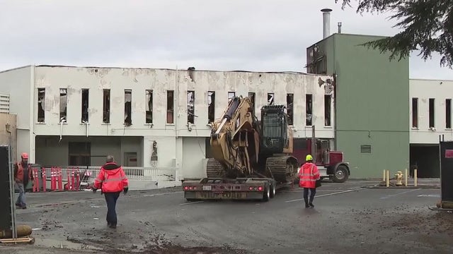 Investigators work to find cause of Los Altos Christmas fire as demolition project begins
