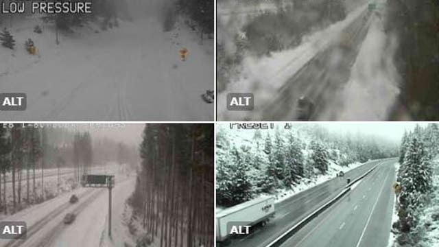 Treacherous trek to Tahoe, slick roads and multiple spinouts