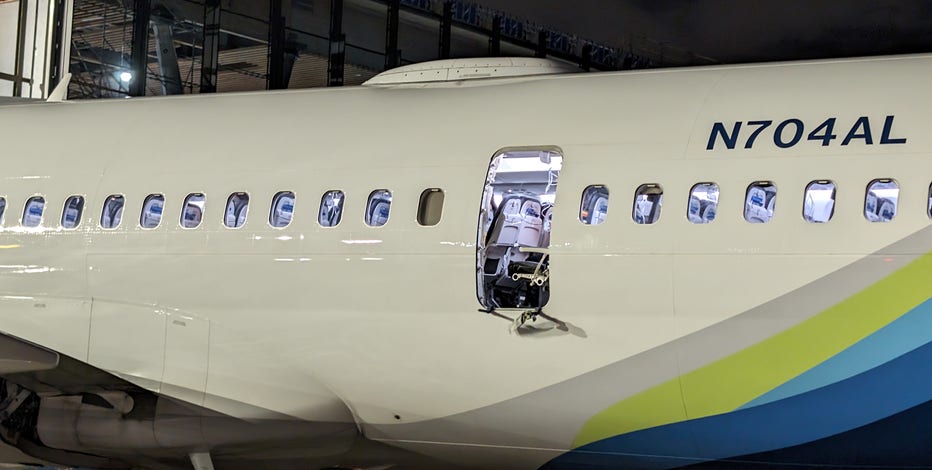 Alaska Airlines cancels all flights on Boeing 737-9 MAX aircraft through Jan. 13 after mid-air door blowout