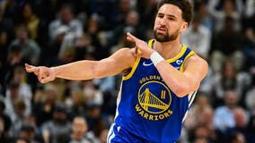 Warriors' Thompson, coach Kerr reach milestones in 140-137 victory over Utah Jazz