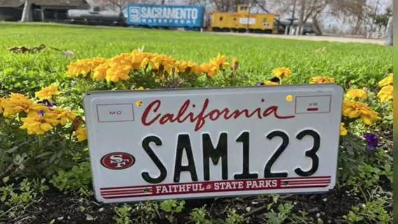 49ers California license plate could be created