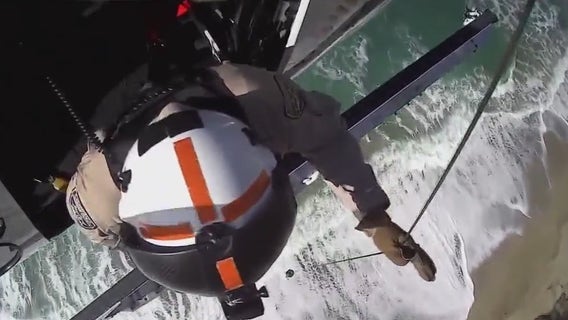 Crash victim rescued after two days stranded on Big Sur cliff