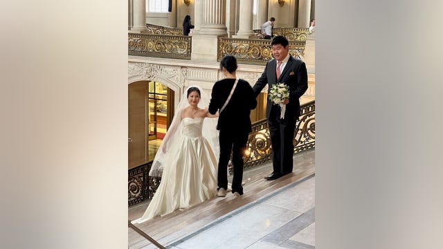 Over 150 marry at San Francisco City Hall on Valentine's Day