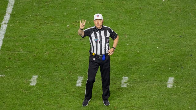 Who is the Super Bowl referee for the Chiefs vs. the 49ers?