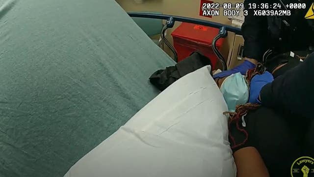 Video: Woman punched, slammed by Alameda County sheriff's deputies in hospital