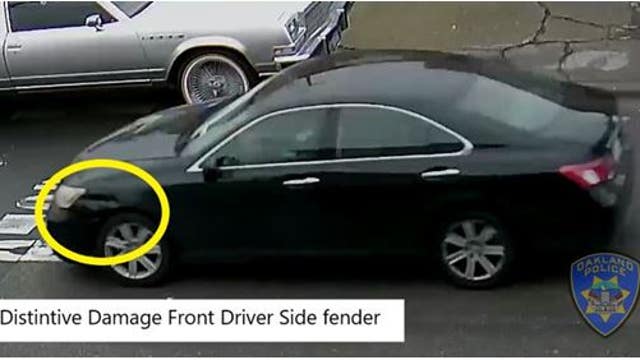 Oakland police seek Lexus with distinctive damage following homicide