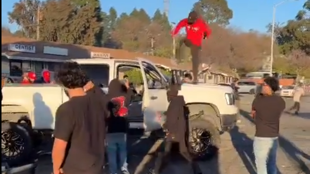 Truck driver attacked at Vallejo sideshow, chased into store that's looted