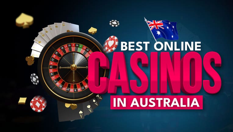 A row of colorful online slots in an Australian casino