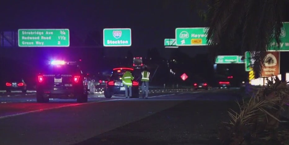 Pedestrian fatally struck on I-580 Monday evening