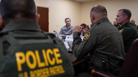 Gov. Gavin Newsom visits California-Mexico border