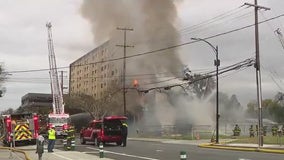 San Jose fire burns abandoned homes