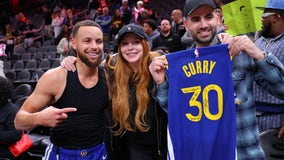 Steph and Ayesha Curry godparents to Lindsay Lohan's son