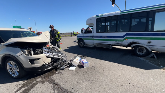 7 injured in Antioch bus crash