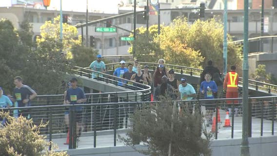 Runners whizz through city for Oakland Marathon