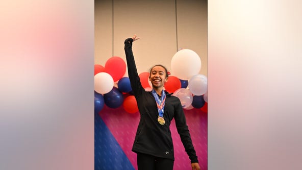 Mika Webster-Longin, Bay Area high school gymnast, reaches for Olympics