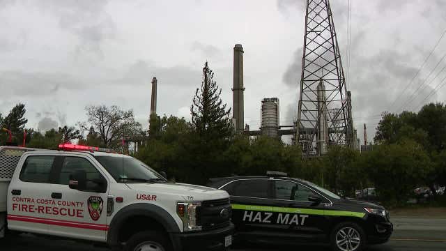 Possible hazardous material investigated near Martinez recycling plant