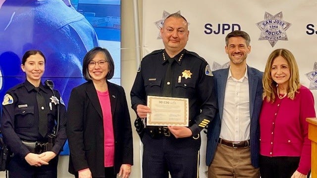 San Jose police sets goal of 30% women officers by 2030