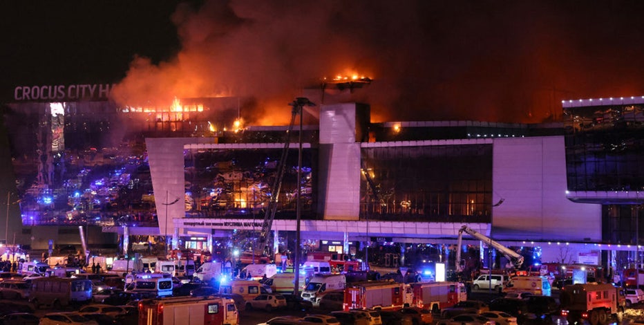 Moscow attack: Dozens killed, over 100 wounded; Islamic State group claims responsibility