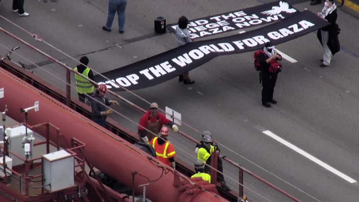 Golden Gate Bridge protesters face sentencing