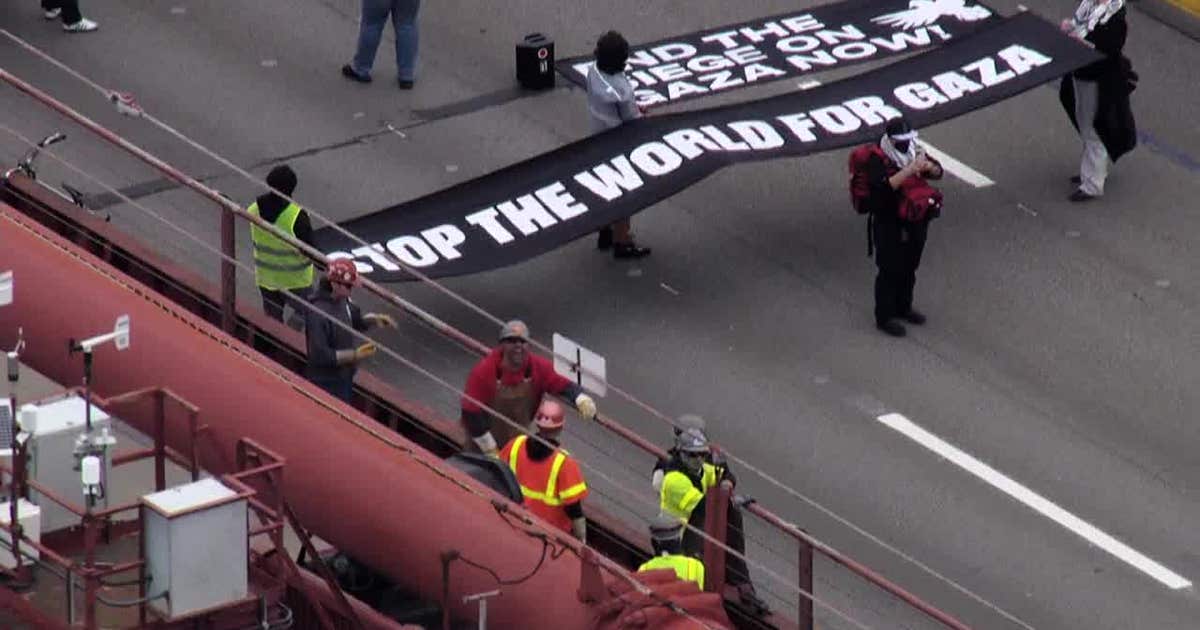 Arrest warrants filed against protestors who blocked Golden Gate Bridge ...