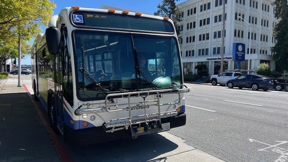 Passenger stabbed on SamTrans after suspect tries to steal bus