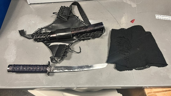 Santa Rosa robbery suspect threatens staff with sword before fleeing with booze