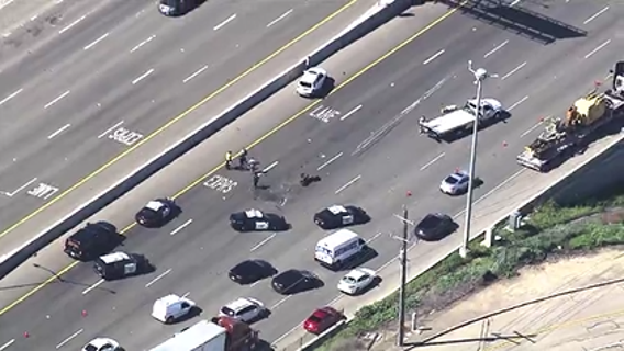 Fatal multi-vehicle crash on Interstate 580 in Livermore shuts down lanes