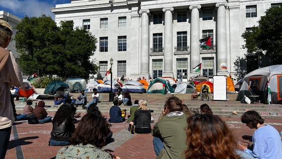 UC Berkeley protesters vow to keep camping out until they get their way