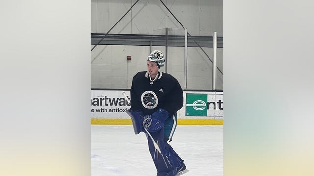 Sharks goalie first Bay Area kid to play for his hometown team
