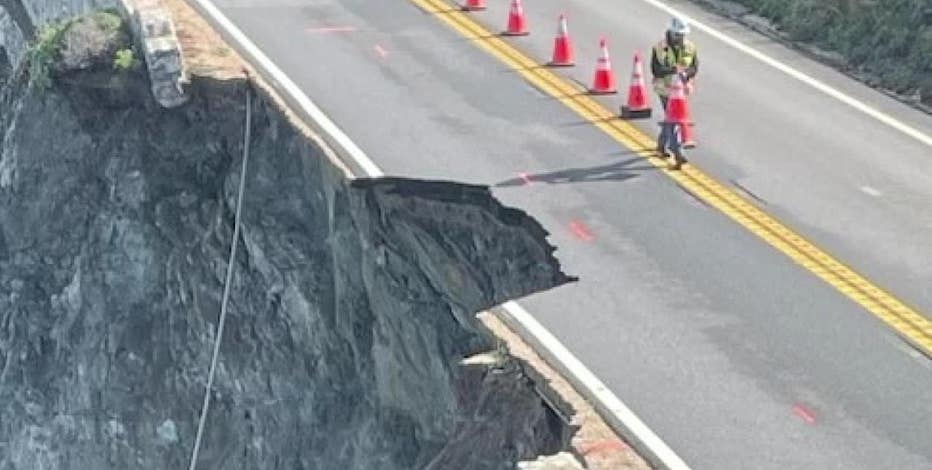 Big Sur washout: Traffic sluggish on Highway 1
