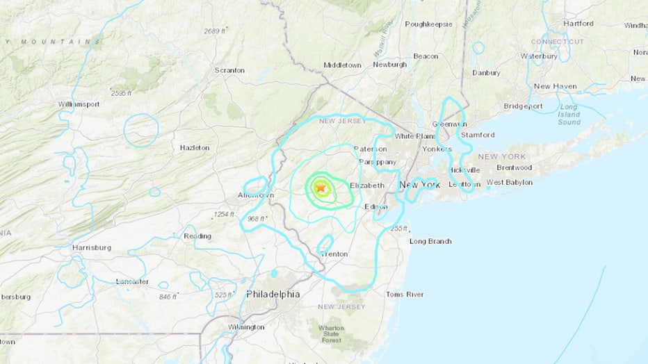 Live New Jersey Earthquake rattles homes, buildings across the area