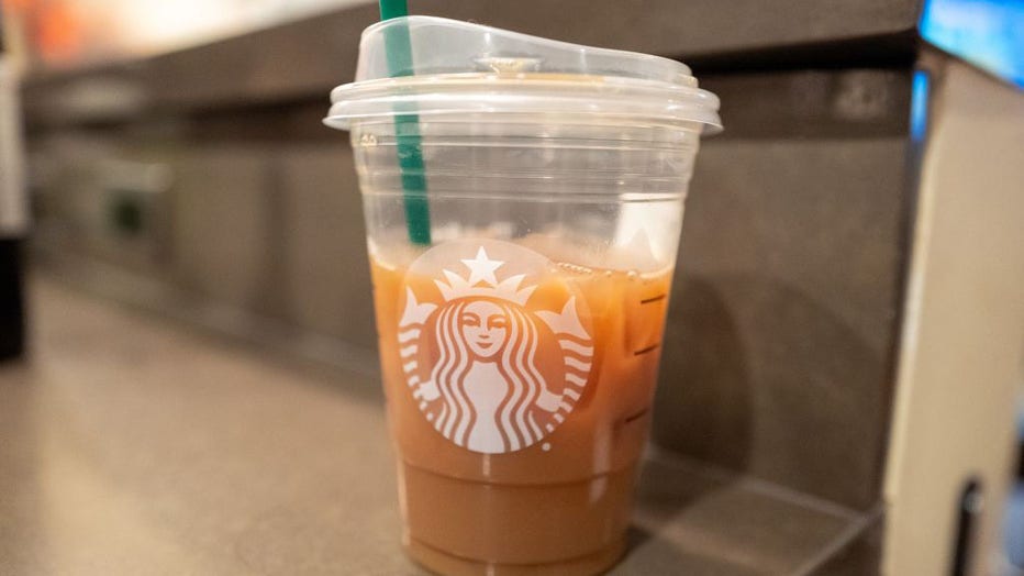 starbucks ice coffee cup