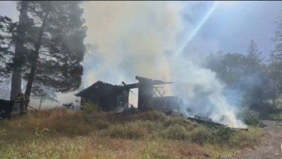 Multiple fire agencies respond to North Bay structure fire