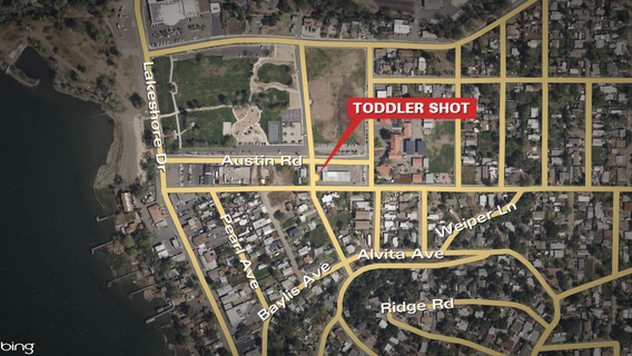 Man arrested on suspicion of killing 2-year-old at Clearlake party