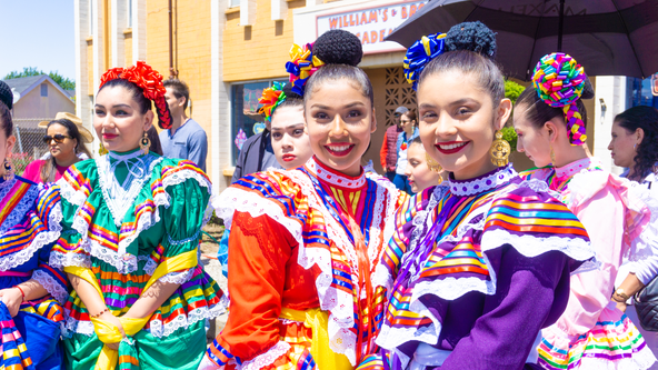 Mariachi trumpets, Mayan dance, music at Richmond Cinco de Mayo event