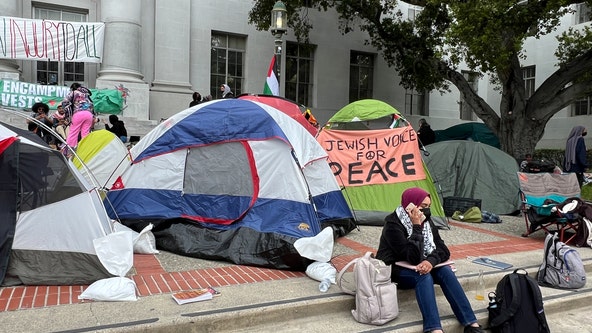 Violence reported at UC Berkeley's Sproul Plaza encampment