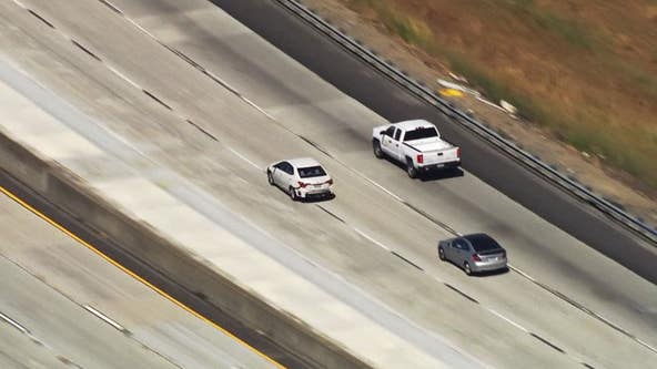 Police chase spans several East Bay counties
