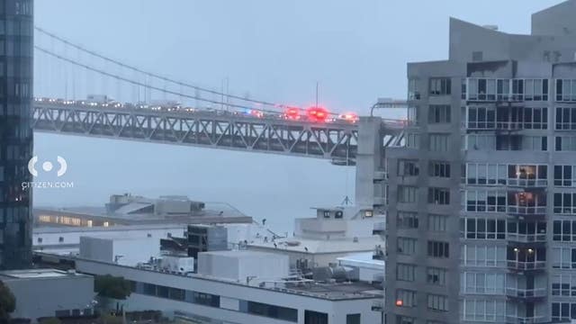 CHP arrest 1 after 3-car crash on Bay Bridge