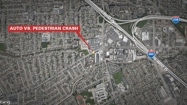 Pedestrian dies in San Leandro auto crash; CHP searching for driver