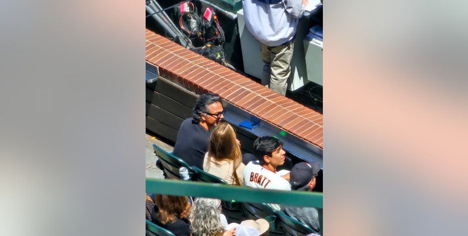 Actor Benjamin Bratt wows fans at San Francisco Giants game