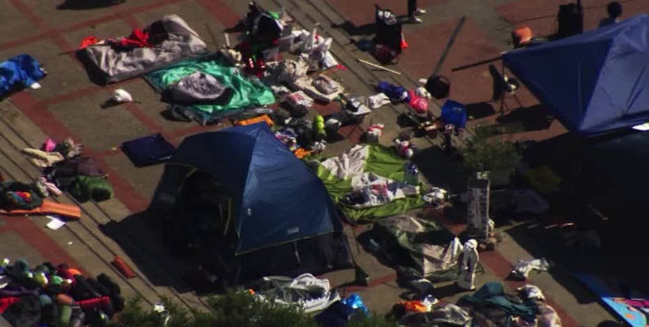 Pro-Palestinian protesters begin dismantling UC Berkeley encampment