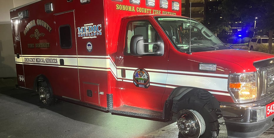 Suspect steals ambulance with technician inside, leading officers on a chase in Santa Rosa: police