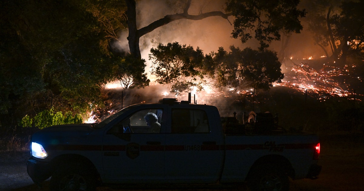 Point Venture Fire Point Fire: Containment at 40% on wildfire in Sonoma wine country ...