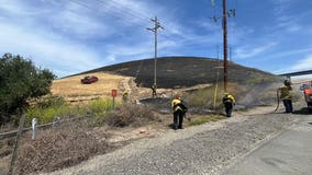 Grass fire grows to 44 acres in unincorporated Alameda County