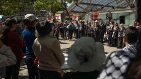 Lawyers argue U.S. weapons to Israel case, pro-Palestine groups rally at SF federal courthouse