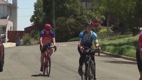 Cyclists depart SF for LA in AIDS/LifeCycle's emotional 540-mile journey